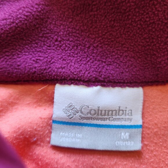 ✨ Girls' Columbia Fleece Quarter-Zip – Size Medium (10/12) - Picture 4 of 4